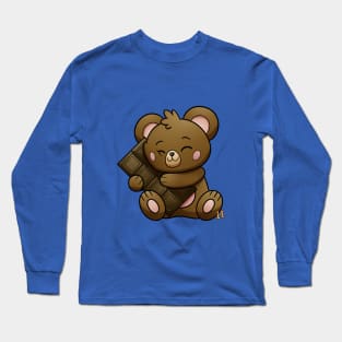 sweet milk chocolate teddy Long Sleeve T-Shirt